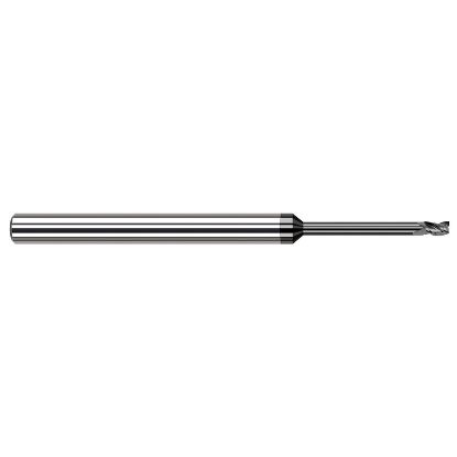 Picture of HARVEY Tool 982131-C4 .031 DIA Carbide STB FL 10x RCH EM, DIAMOND End Mill Standard Flute Standard Helix Carbide Diamond Single End Square Sharp