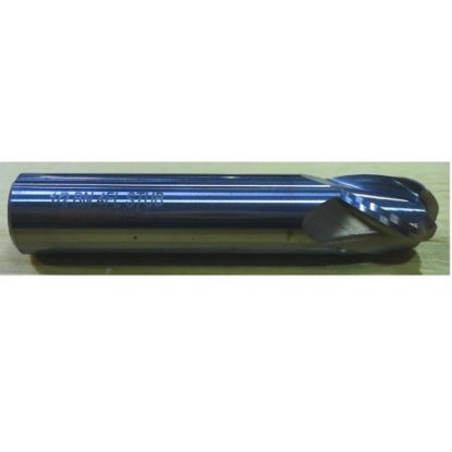 Picture of HTC 105-2312 DIA 5/16 SH 0.3750 LOC 0.50 OAL 2.00 End Mill Standard Flute Standard Helix Carbide Uncoated Single End Ball Nose