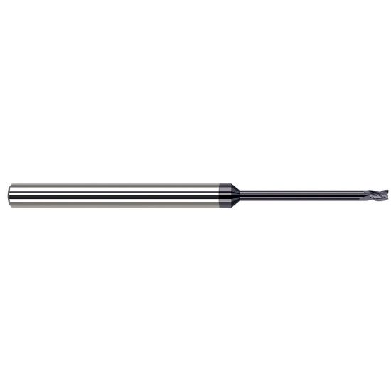 Picture of HARVEY Tool 839362-C3 .062 DIA Carbide STB FL 13x RCH EM, AlTiN End Mill Standard Flute Standard Helix Carbide AlTiN Single End Square Sharp