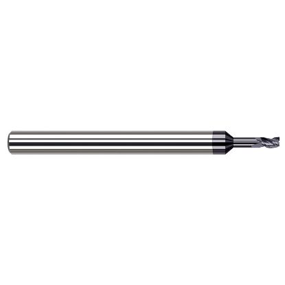 Picture of HARVEY Tool 945547-C3 .047 DIA Carbide STB FL 4x RCH EM, AlTiN End Mill Standard Flute Standard Helix Carbide AlTiN Single End Square Sharp