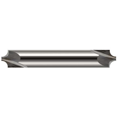 Picture of HARVEY Tool 45330 .030 R x .020 P FLRD CREM, DE, 2 FL Corner Rounder Carbide Uncoated Double End Corner Rounder 0.0300 0.76MM