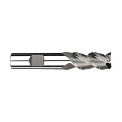 Picture of IMCO 32701 DIA 1 SH 1.00 LOC 2.00 OAL 4.50 End Mill Standard Flute High Helix Carbide Uncoated Single End Square Sharp Streaker Mill