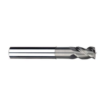 Picture of IMCO 33118 DIA 3/4 SH 0.7500 LOC 1.00 OAL 6.00 End Mill Standard Flute High Helix Carbide Uncoated Single End Square Sharp Streaker Mill