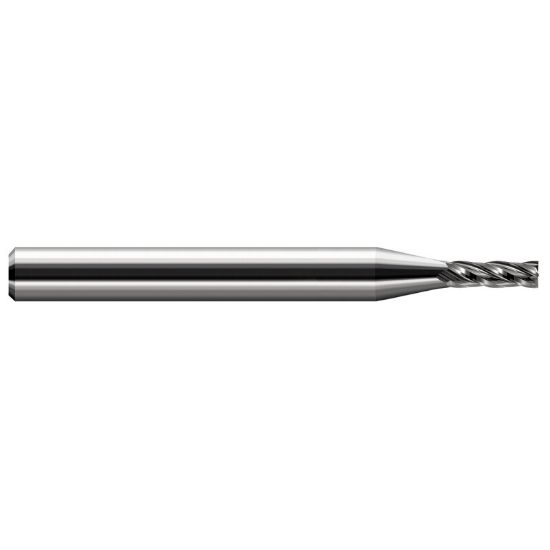 Picture of HARVEY Tool 73009 DIA 0.23MM LOC 0.0270 OAL 1.50 End Mill Standard Flute Standard Helix Carbide Uncoated Single End Square Sharp