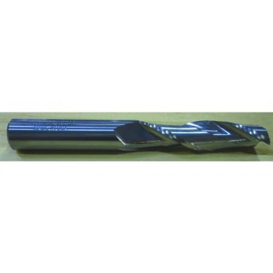Picture of HTC 150-2100 DIA 1 SH 1.00 LOC 2.2500 OAL 5.00 End Mill Standard Flute Standard Helix Carbide Uncoated Single End Square Sharp