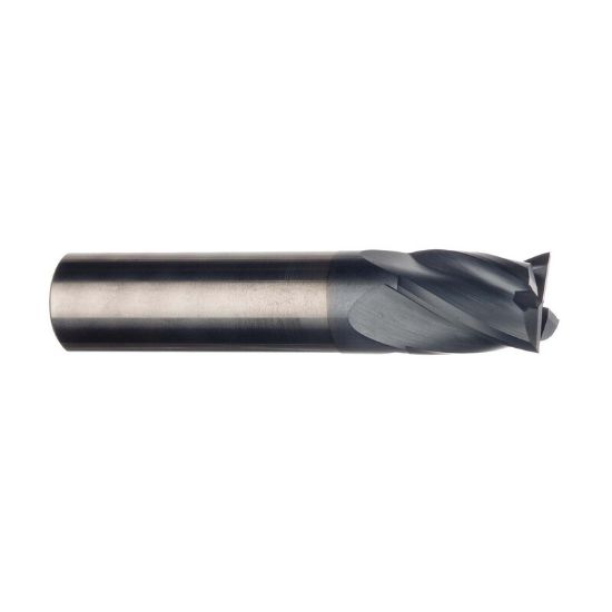 Picture of IMCO 32230 DIA 10MM SH 0.3937 LOC 0.9843 OAL 2.8346 End Mill Standard Flute Standard Helix Carbide AlTiN Single End Square Sharp General Purpose