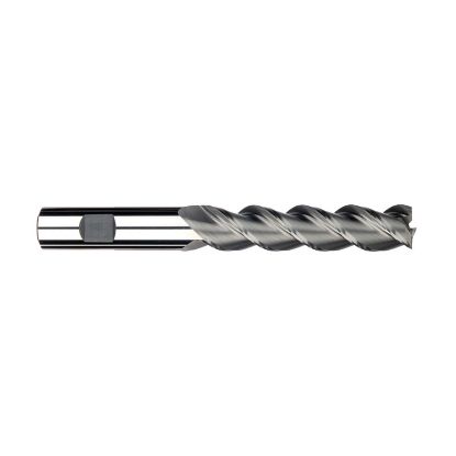 Picture of IMCO 32726 DIA 1 SH 1.00 LOC 3.2500 OAL 6.00 End Mill Standard Flute High Helix Carbide Uncoated Single End Square Sharp Streaker Mill