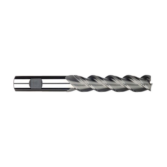 Picture of IMCO 32726 DIA 1 SH 1.00 LOC 3.2500 OAL 6.00 End Mill Standard Flute High Helix Carbide Uncoated Single End Square Sharp Streaker Mill