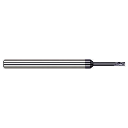 Picture of HARVEY Tool 934878-C3 .078 DIA Carbide STB FL 7x RCH EM, AlTiN End Mill Standard Flute Standard Helix Carbide AlTiN Single End Square Sharp