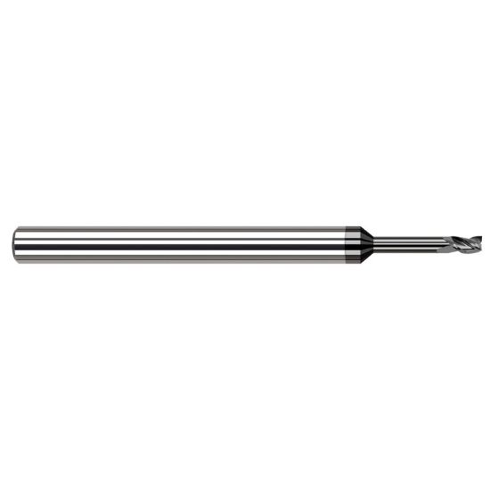 Picture of HARVEY Tool 937062-C4 .062 DIA Carbide STB FL 6x RCH EM, DIAMOND End Mill Standard Flute Standard Helix Carbide Diamond Single End Square Sharp