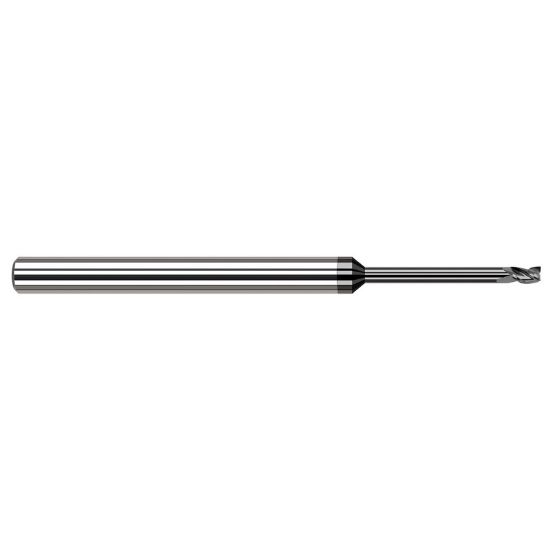 Picture of HARVEY Tool 982208-C4 .125 DIA Carbide STB FL 10x RCH EM, DIAMOND End Mill Standard Flute Standard Helix Carbide Diamond Single End Square Sharp