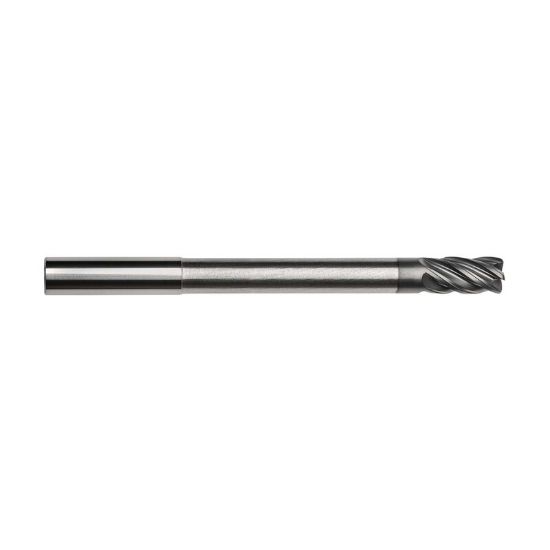 Picture of IMCO 61651 DIA 1/2 SH 0.50 LOC 0.7500 OAL 6.00 End Mill Standard Flute Standard Helix Carbide TAC Single End Square Sharp Pow-R-Path Mill