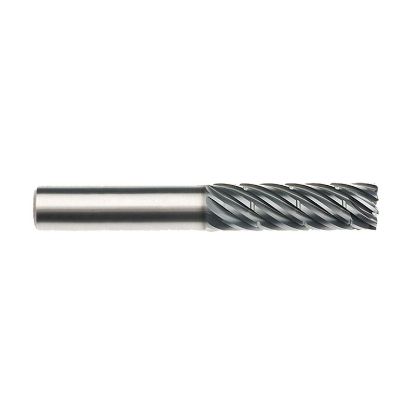 Picture of IMCO 63929 DIA 1 SH 1.00 LOC 2.50 OAL 5.50 End Mill Standard Flute Standard Helix Carbide AlCrN Single End Corner Radius 0.0600 1.52MM Pow-R-Path Mill