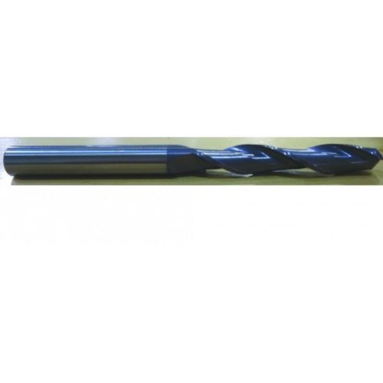 Picture of HTC 778-4108 DIA 1 SH 1.00 LOC 5.00 OAL 8.00 End Mill Standard Flute Standard Helix Carbide AlTiN Single End Ball Nose