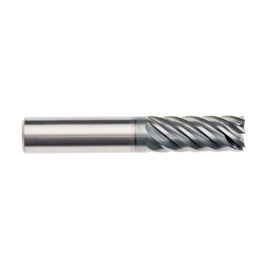 Picture of IMCO 63682 DIA 10MM SH 0.3937 LOC 0.7874 OAL 2.5984 End Mill Carbide AlCrN Single End Square Sharp Pow-R-Path Mill