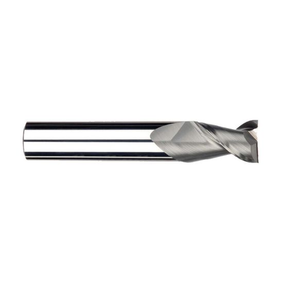Picture of IMCO 32945 DIA 3/8 SH 0.3750 LOC 0.50 OAL 2.50 End Mill Standard Flute High Helix Carbide Uncoated Single End Square Sharp Streaker Mill