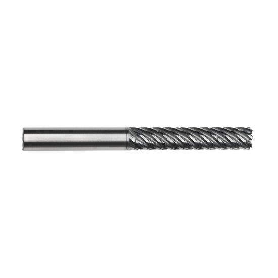 Picture of IMCO 66524 DIA 3/4 SH 0.7500 LOC 3.2500 OAL 6.00 End Mill Standard Flute Standard Helix Carbide AlCrN Single End Corner Radius 0.0300 0.76MM enDURO Mill
