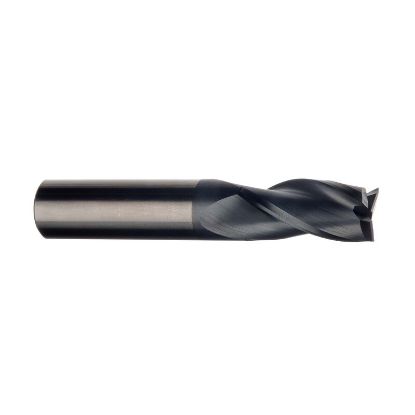 Picture of IMCO 33853 DIA 5/16 SH 0.3125 LOC 0.8125 OAL 2.50 End Mill Standard Flute Standard Helix Carbide AlTiN Single End Square Sharp General Purpose