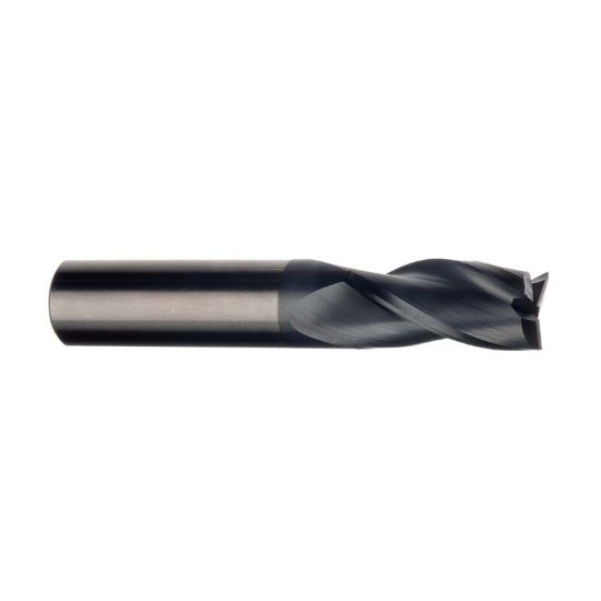 Picture of IMCO 33853 DIA 5/16 SH 0.3125 LOC 0.8125 OAL 2.50 End Mill Standard Flute Standard Helix Carbide AlTiN Single End Square Sharp General Purpose