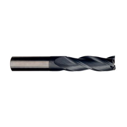 Picture of IMCO 33929 DIA 1/4 SH 0.2500 LOC 1.1250 OAL 3.00 End Mill Standard Flute Standard Helix Carbide AlTiN Single End Square Sharp General Purpose