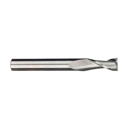 Picture of IMCO 34012 DIA 3/16 SH 0.1875 LOC 1.1250 OAL 3.00 End Mill Standard Flute Standard Helix Carbide Uncoated Single End Square Sharp General Purpose