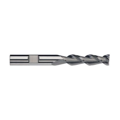Picture of IMCO 34344 DIA 3/4 SH 0.7500 LOC 2.50 OAL 5.00 End Mill Standard Flute High Helix Carbide Uncoated Single End Corner Radius 0.0300 0.76MM Streaker Mill