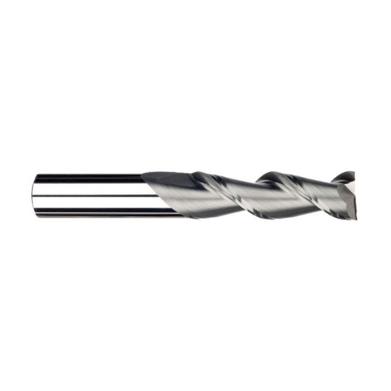 Picture of IMCO 38504 DIA 5/8 SH 0.6250 LOC 3.7500 OAL 6.00 End Mill Standard Flute High Helix Carbide Uncoated Single End Square Sharp Streaker Mill