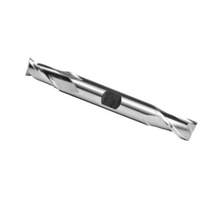 Picture of ICE-ECO-075-2-6-15-SQ-WLDN-BRITE-DE-R DIA 3/4 SH 0.7500 LOC 1.50 OAL 6.00 End Mill Standard Flute Standard Helix Carbide Double End Square Sharp Blue