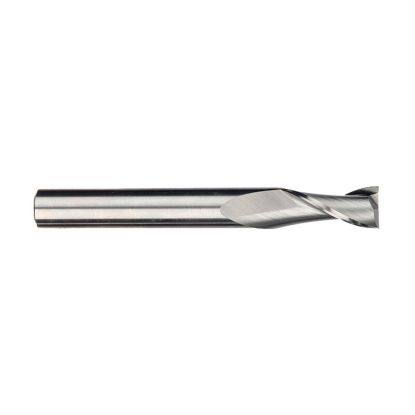Picture of IMCO 34024 DIA 3/8 SH 0.3750 LOC 1.7500 OAL 4.00 End Mill Standard Flute Standard Helix Carbide Uncoated Single End Square Sharp General Purpose