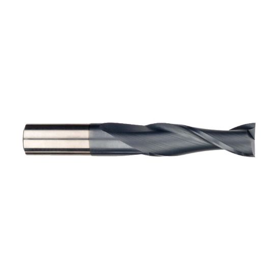 Picture of IMCO 36648 DIA 5/8 SH 0.6250 LOC 2.2500 OAL 5.00 End Mill Standard Flute Standard Helix Carbide AlTiN Single End Square Sharp General Purpose