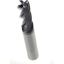 Picture of ICE-PER-0375-4-4-05-BN-RND-TiALN-N DIA 3/8 SH 0.3750 LOC 0.50 OAL 4.00 End Mill Standard Flute Variable Helix Carbide TiAlN Single End Ball Nose Red