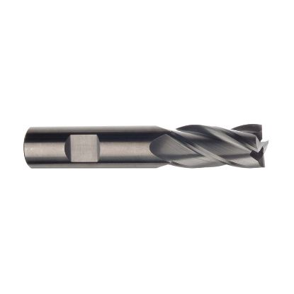 Picture of IMCO 39745 DIA 3/8 SH 0.3750 LOC 1.00 OAL 2.50 End Mill Standard Flute Standard Helix Carbide Uncoated Single End Square Sharp General Purpose