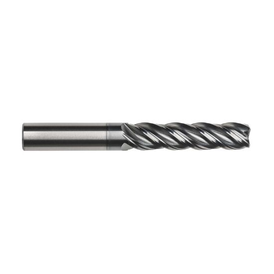Picture of IMCO 67396 DIA 3/4 SH 0.7500 LOC 4.1250 OAL 7.00 End Mill Standard Flute Variable Helix Carbide AlCrN Single End Square Sharp Pow-R-Feed Mill