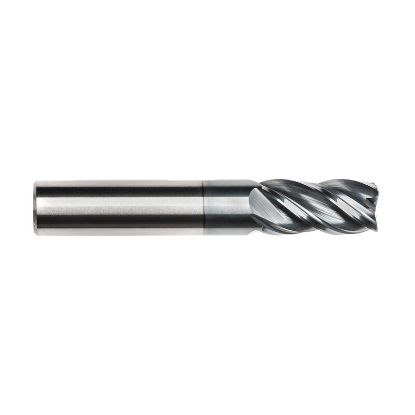 Picture of IMCO 67417 DIA 1 SH 1.00 LOC 2.2500 OAL 5.00 End Mill Standard Flute Variable Helix Carbide AlCrN Single End Square Sharp Pow-R-Feed Mill