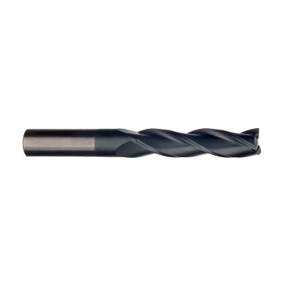 Picture of IMCO 34046 DIA 1/8 SH 0.1250 LOC 1.00 OAL 3.00 End Mill Standard Flute Standard Helix Carbide AlTiN Single End Square Sharp General Purpose