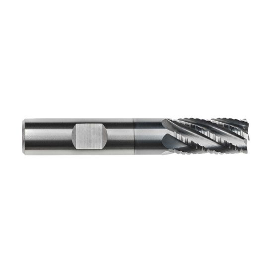 Picture of IMCO 68756 DIA 1 SH 1.00 LOC 1.50 OAL 4.00 End Mill Standard Flute Standard Helix Carbide AlCrN Single End Corner Radius 0.0300 0.76MM INCONEX End Mill