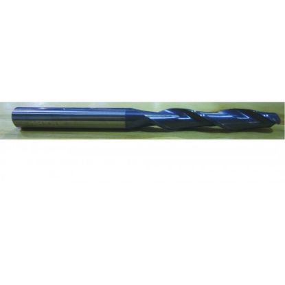 Picture of HTC 185-2757 DIA 3/4 SH 0.7500 LOC 4.00 OAL 7.00 End Mill Standard Flute Standard Helix Carbide AlTiN Single End Ball Nose