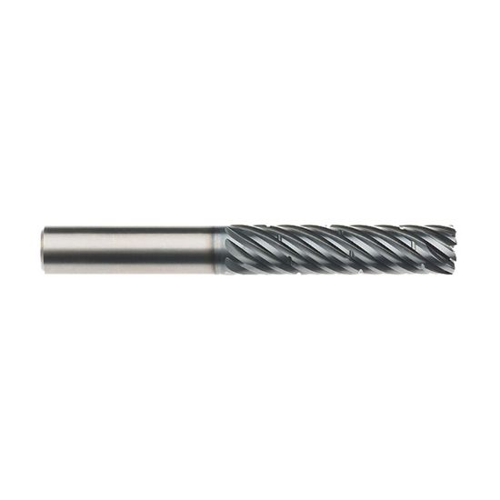Picture of IMCO 63931 DIA 1 SH 1.00 LOC 3.50 OAL 6.50 End Mill Standard Flute Standard Helix Carbide AlCrN Single End Corner Radius 0.0600 1.52MM Pow-R-Path Mill