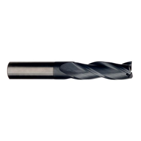Picture of IMCO 62264 DIA 8MM SH 0.3150 LOC 1.1417 OAL 2.9528 End Mill Standard Flute Standard Helix Carbide AlTiN Single End Square Sharp General Purpose