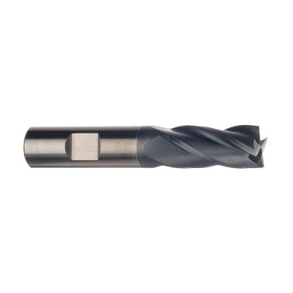 Picture of IMCO 39793 DIA 5/8 SH 0.6250 LOC 1.2500 OAL 3.50 End Mill Standard Flute Standard Helix Carbide AlTiN Single End Square Sharp General Purpose