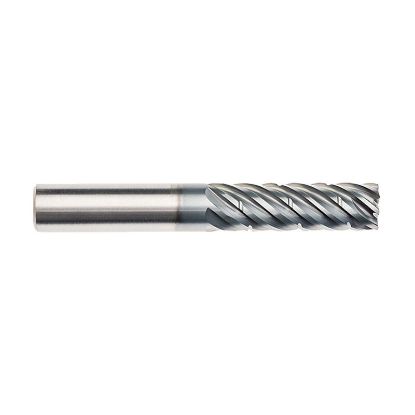 Picture of IMCO 63424 DIA 1 SH 1.00 LOC 2.00 OAL 5.00 End Mill Standard Flute Standard Helix Carbide AlCrN Single End Corner Radius 0.0300 0.76MM Pow-R-Path Mill