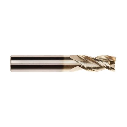 Picture of IMCO 61087 DIA 1 SH 1.00 LOC 1.2500 OAL 4.00 End Mill Standard Flute High Helix Carbide Uncoated Single End Square Sharp Streaker Mill