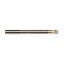 Picture of IMCO 61145 DIA 1/4 SH 0.2500 LOC 0.3750 OAL 4.00 End Mill Standard Flute High Helix Carbide Uncoated Single End Ball Nose Streaker Mill