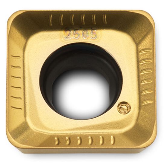 Picture of INGERSOLL SDMS130516R-PP IN4005 Milling Insert Square 0.062 TiAIN + AlCrO GoldQuadF Insert
