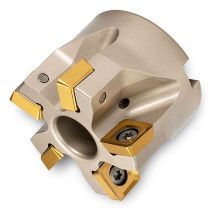 Picture of INGERSOLL QHU-30017D3R01 Milling Cutter 3.000 Shell Arbor 1.0000 7 Flute Coolant 0.44 Max DOC 1.750 OAL