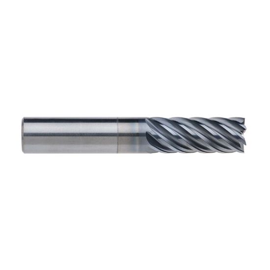 Picture of IMCO 66330 DIA 1 SH 1.00 LOC 2.2500 OAL 5.00 End Mill Standard Flute Standard Helix Carbide Single End Corner Radius 0.1250 3.18MM enDURO Mill