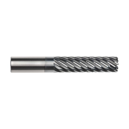Picture of IMCO 64263 DIA 1 SH 1.00 LOC 3.50 OAL 6.50 End Mill Standard Flute Standard Helix Carbide AlCrN Single End Corner Radius 0.0600 1.52MM Pow-R-Path Mill