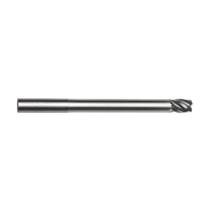 Picture of IMCO 67763 DIA 3/8 SH 0.3750 LOC 0.50 OAL 6.00 End Mill Standard Flute Variable Helix Carbide AlCrN Single End Corner Radius 0.0150 0.38MM Pow-R-Feed Mill