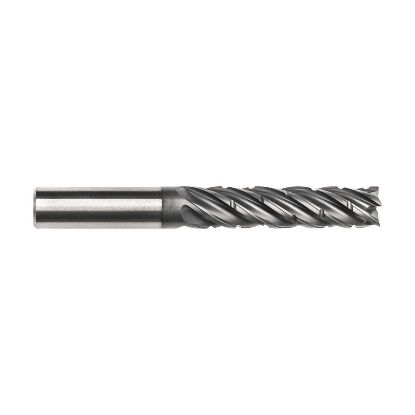Picture of IMCO 61431 DIA 1/2 SH 0.50 LOC 2.00 OAL 4.00 End Mill Standard Flute Standard Helix Carbide TAC Single End Corner Radius 0.0300 0.76MM Pow-R-Path Mill