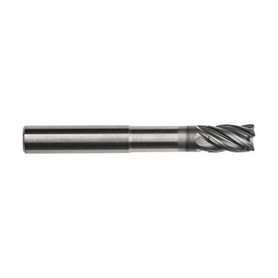 Picture of IMCO 61690 DIA 1 SH 1.00 LOC 1.50 OAL 6.00 End Mill Standard Flute Standard Helix Carbide TAC Single End Square Sharp Pow-R-Path Mill